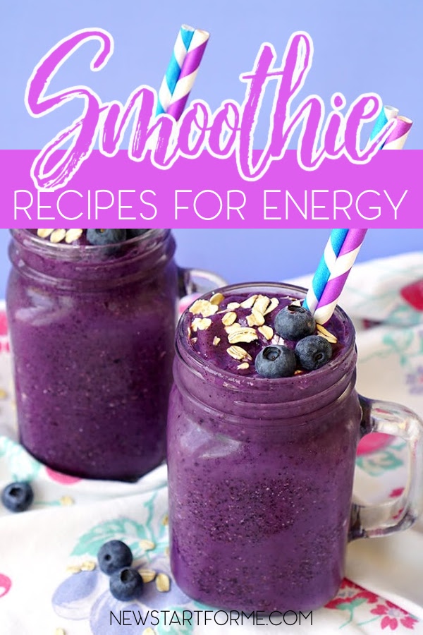 There are many different smoothie recipes to increase energy that you can use whenever you want and reap all of the nutritional benefits as well.
