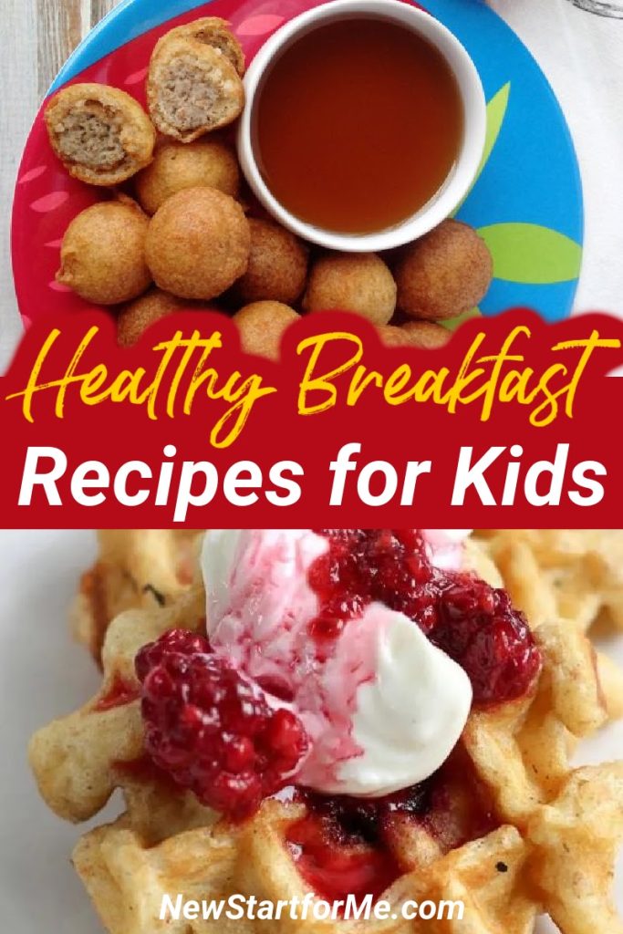 Using healthy breakfast recipes for kids, we can help make sure they stay on a healthy path from the very start.