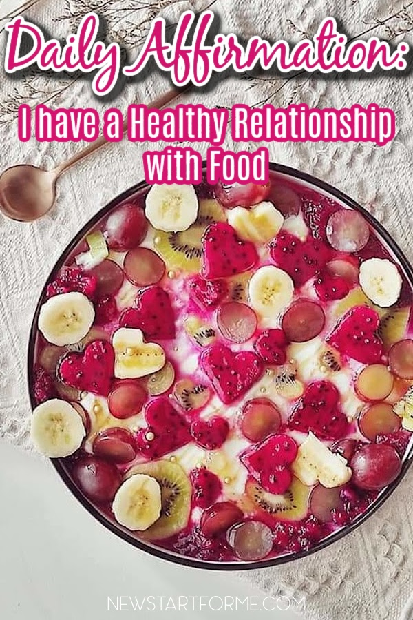 Affirm your hard work and diligent efforts on your healthy relationship with food with the NewStart Daily Affirmation Series. On the blog, or in your inbox.