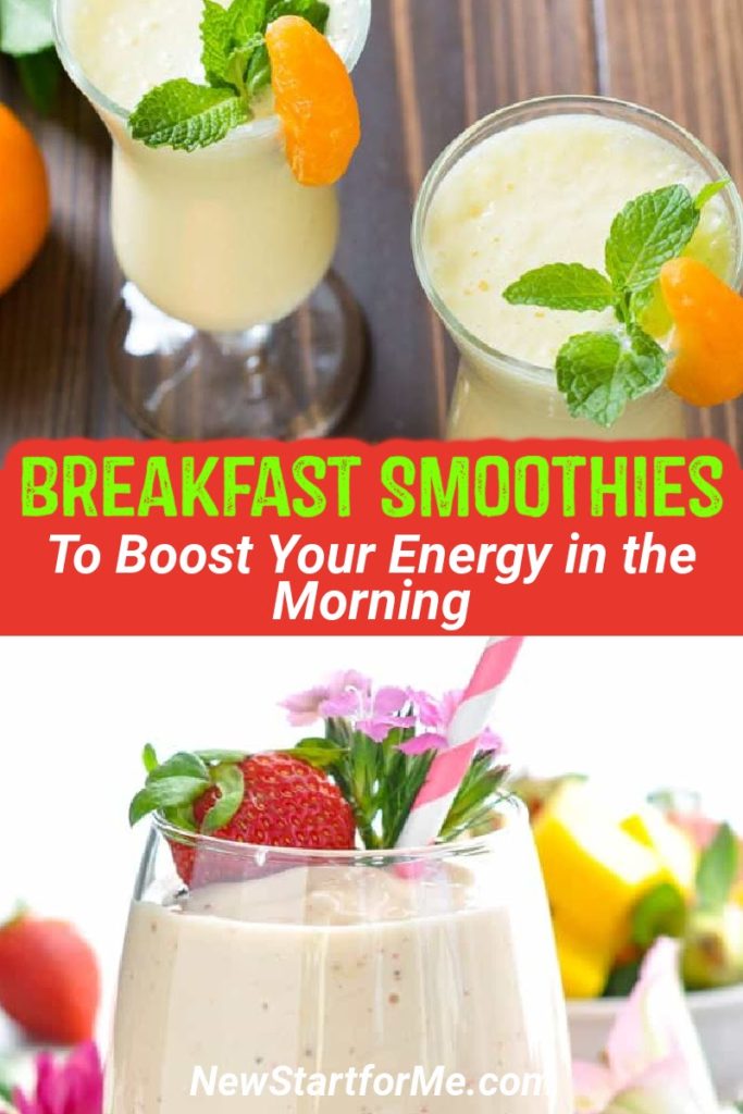 Breakfast smoothies are a great way to get all of the benefits from fruits and even veggies without doing too much work.