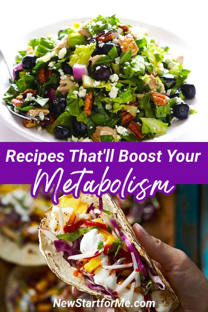 Keep these recipes to boost metabolism easily accessible to help you keep the weight off or lose a few extra pounds.