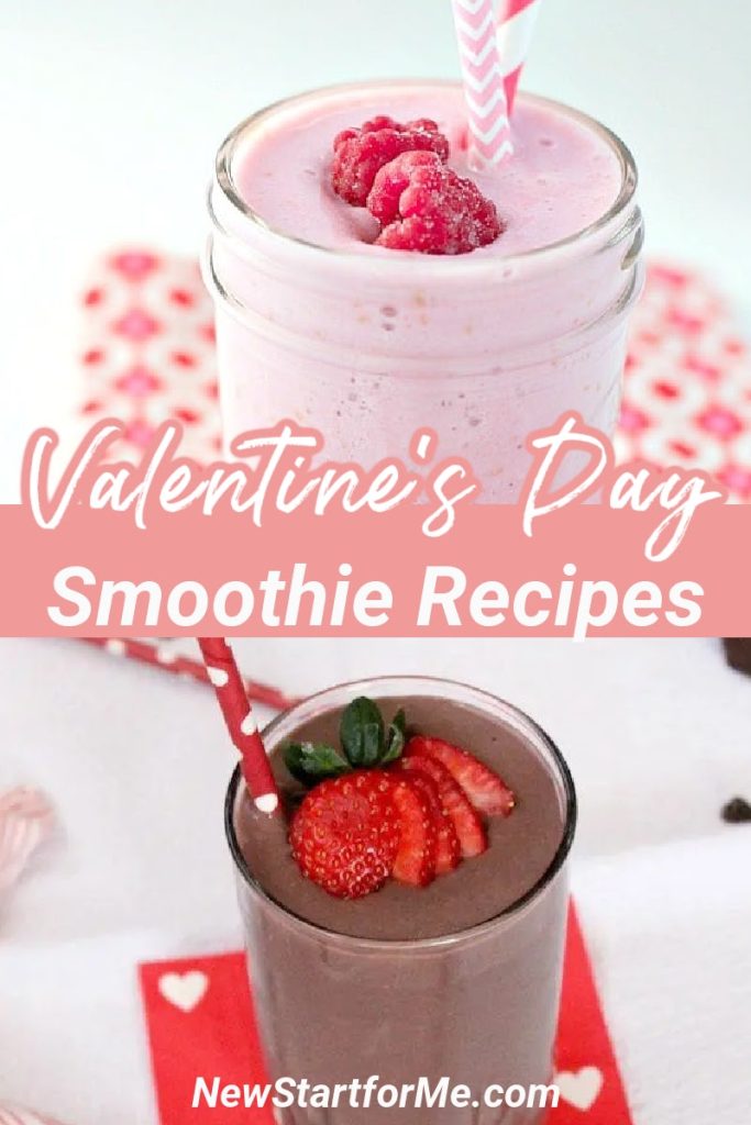 Valentine’s Day smoothie recipes are easy to get that sweetness we want without all of the unhealthy stuff like usual.