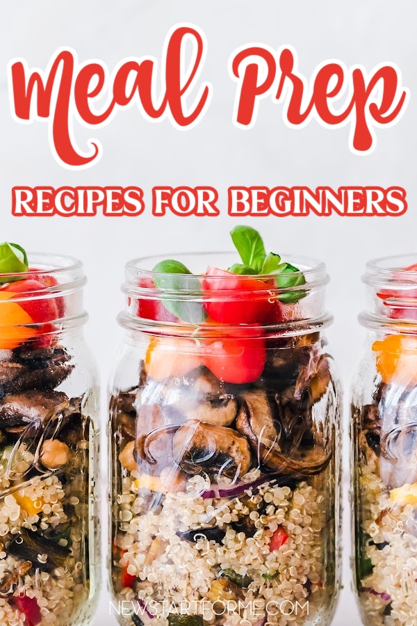 To make sure you stay on track with meal prep you need to have a variety of meal prep recipes for beginners to make sure it stays exciting.