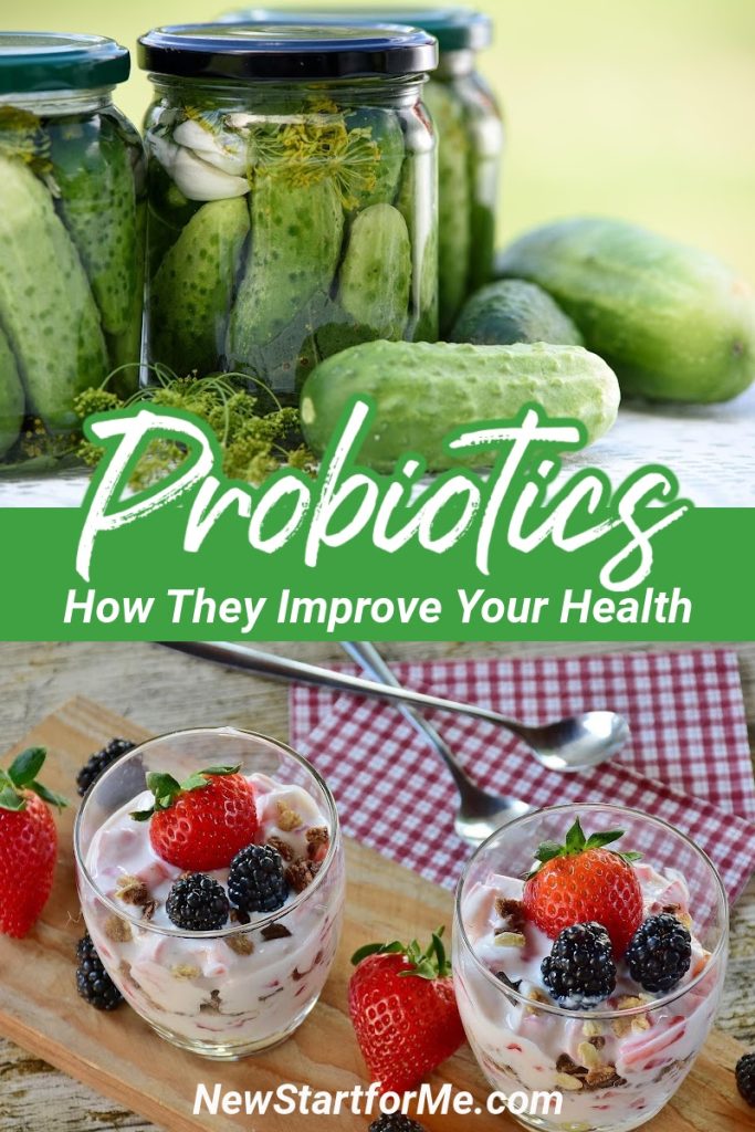 Improve your health through your tummy! Probiotics provide amazing benefits and ways to improve your health by improving your gut health.