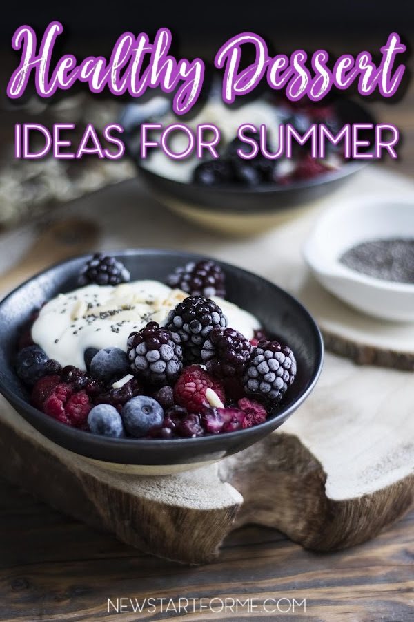 The words "healthy" and "dessert" are not always paired together. Here are some healthy desserts you can feel comfortable sharing with anyone this Summer!