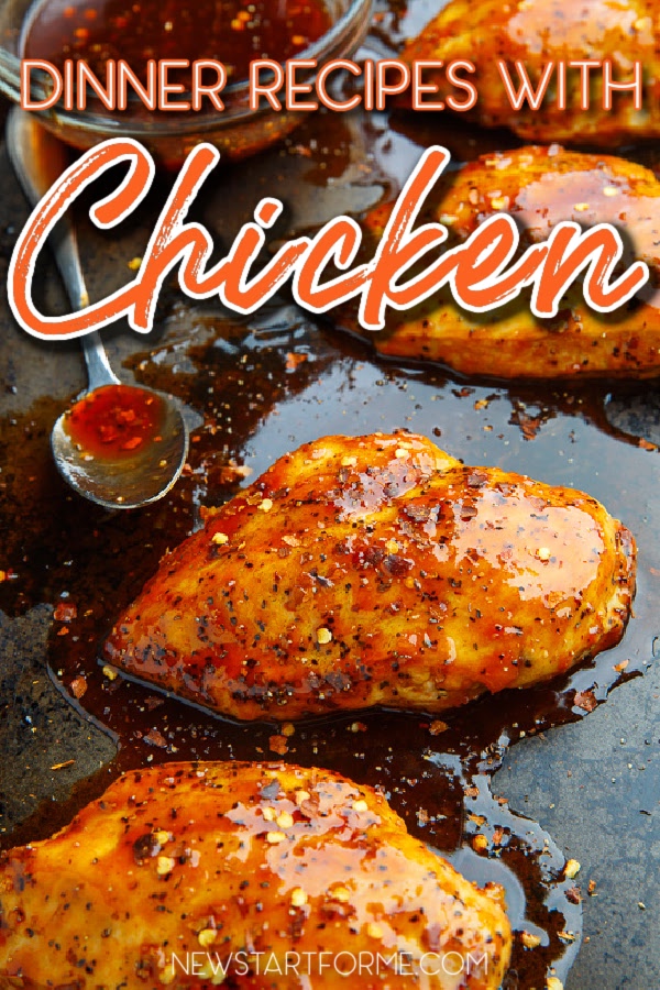 Enjoying easy dinner recipes with chicken not only makes cooking dinner easy but also makes eating healthy even easier for everyone.