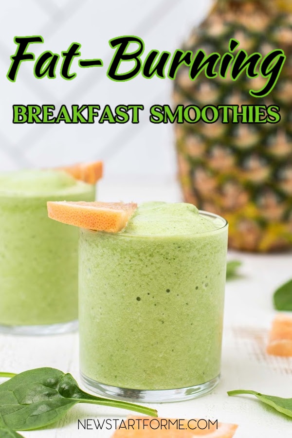 Fat burning weight loss breakfast smoothie recipes can provide you with morning nutrients as well as help you lose weight at home.