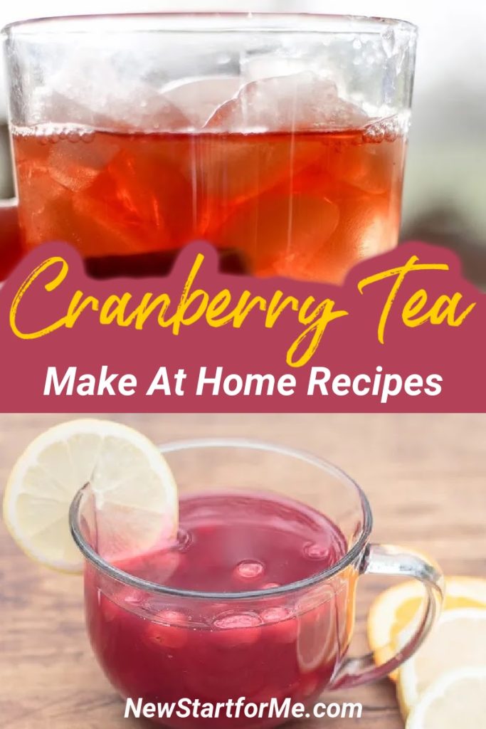 The best cranberry tea recipes can be made at home for you to get those health benefits of cranberries right at home.