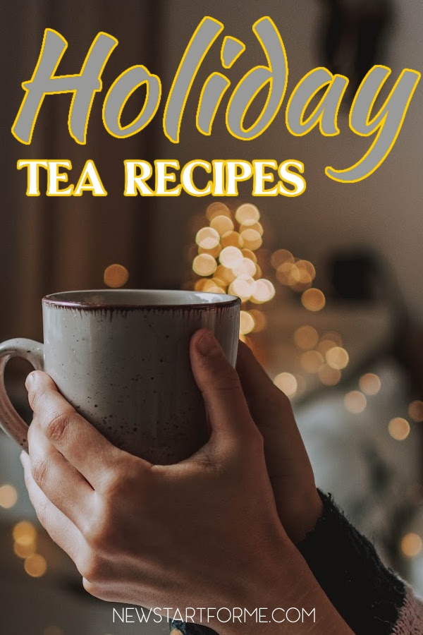 Holiday tea recipes are perfect for allowing you to get even more in tune with the season in a fun and healthy way.